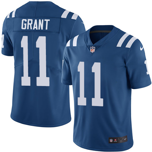 Indianapolis Colts 11 Limited Ryan Grant Royal Blue Nike NFL Home Men JerseyVapor Untouchable jerseys
